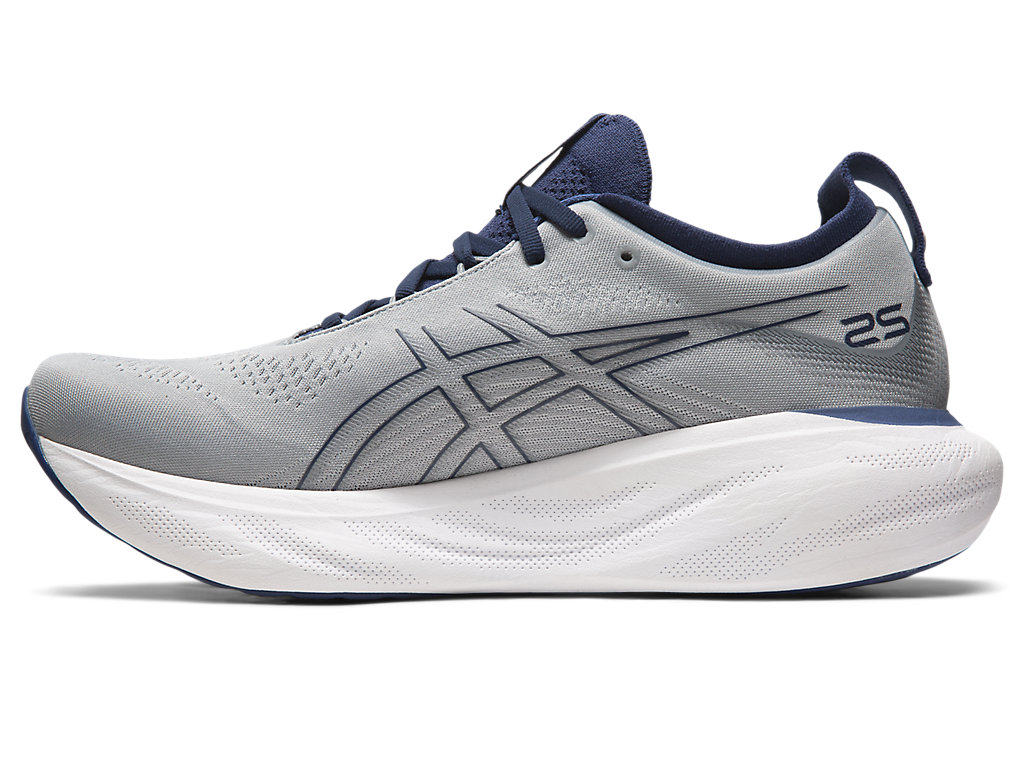 Running Shoes Asics Gel-Nimbus 25 Extra Largos Masculino Azul Anil Azuis | 7684-WRNTK