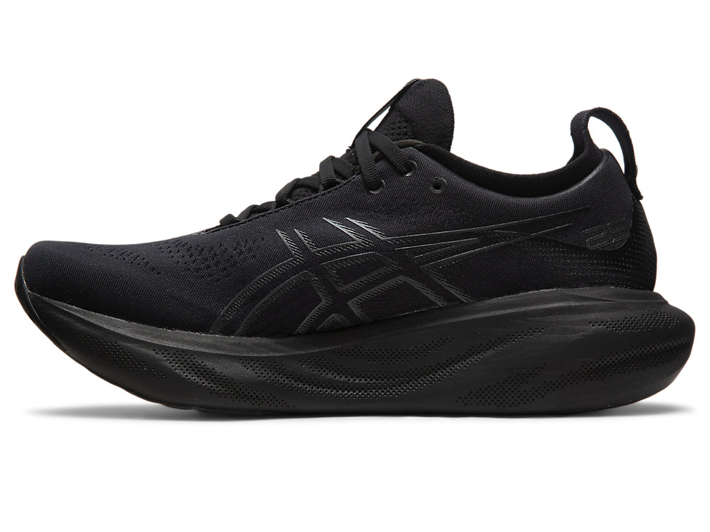 Running Shoes Asics Gel-Nimbus 25 Masculino Pretas | 0815-EWVUY