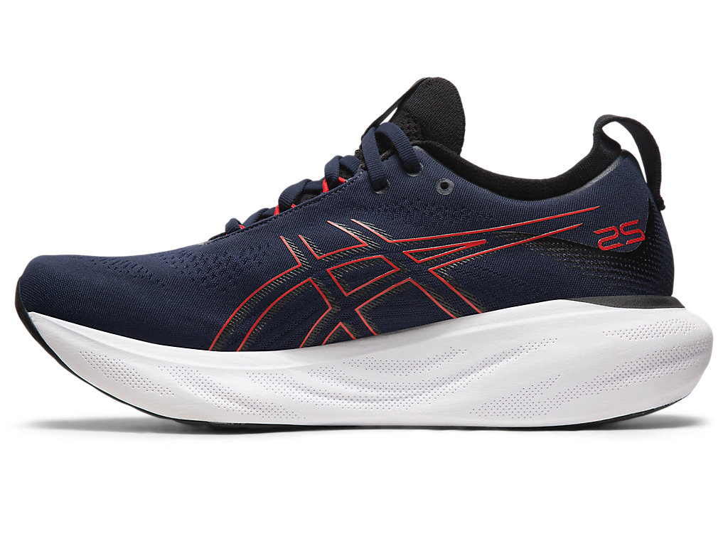 Running Shoes Asics Gel-Nimbus 25 Masculino Vermelhas | 3549-FHIAN