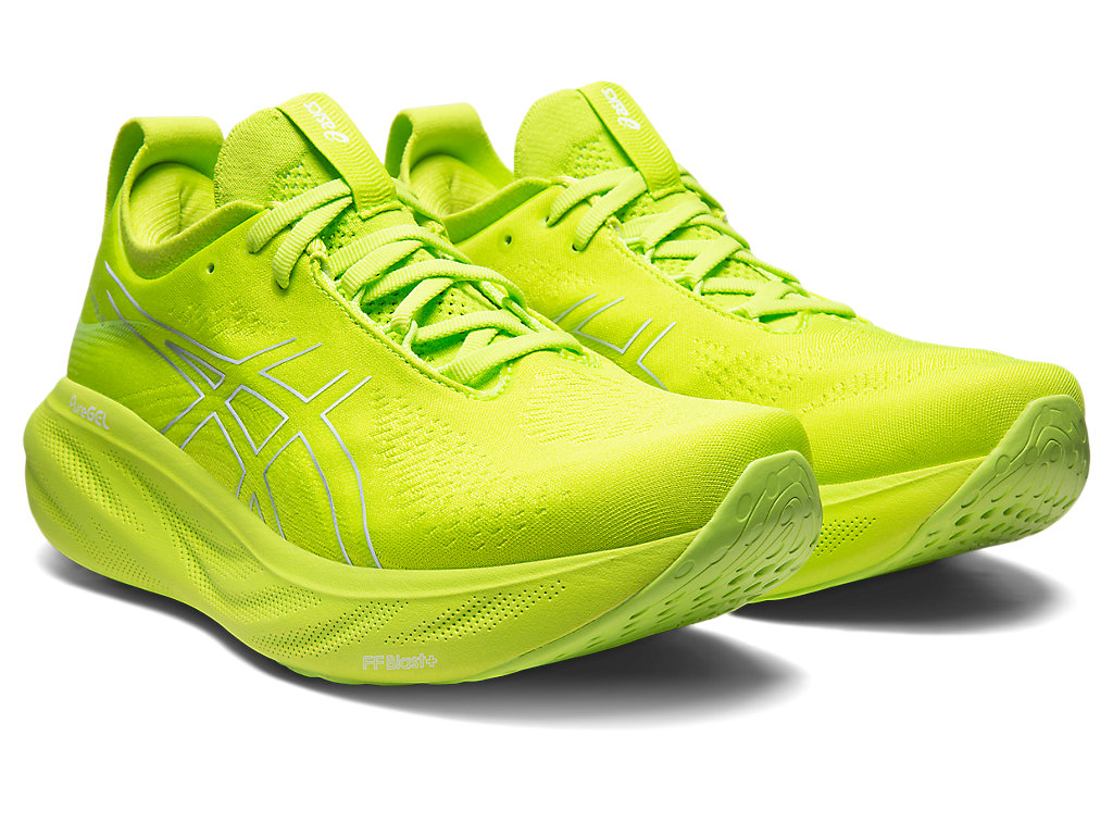 Running Shoes Asics Gel-Nimbus 25 Masculino Luz Verdes Branco | 9243-FKJXY