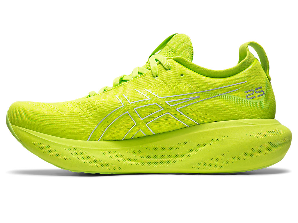 Running Shoes Asics Gel-Nimbus 25 Masculino Luz Verdes Branco | 9243-FKJXY