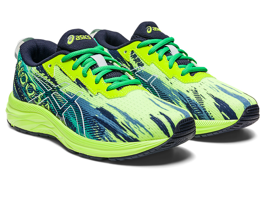 Running Shoes Asics Gel-Noosa Tri 13 Grade School Criança Verdes Azuis | 4128-TYJVI