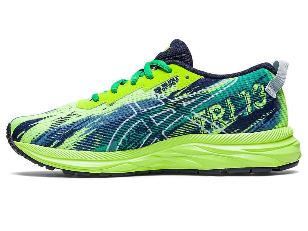 Running Shoes Asics Gel-Noosa Tri 13 Grade School Criança Verdes Azuis | 4128-TYJVI