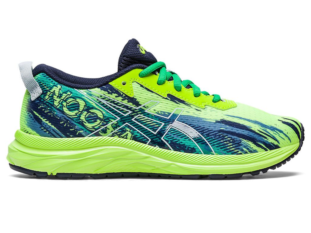 Running Shoes Asics Gel-Noosa Tri 13 Grade School Criança Verdes Azuis | 4128-TYJVI