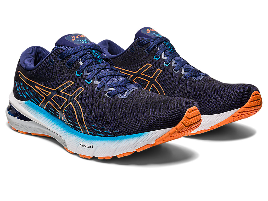 Running Shoes Asics Gel-Pursue 8 Masculino Azul Anil Azuis Laranja | 8316-OAXHG