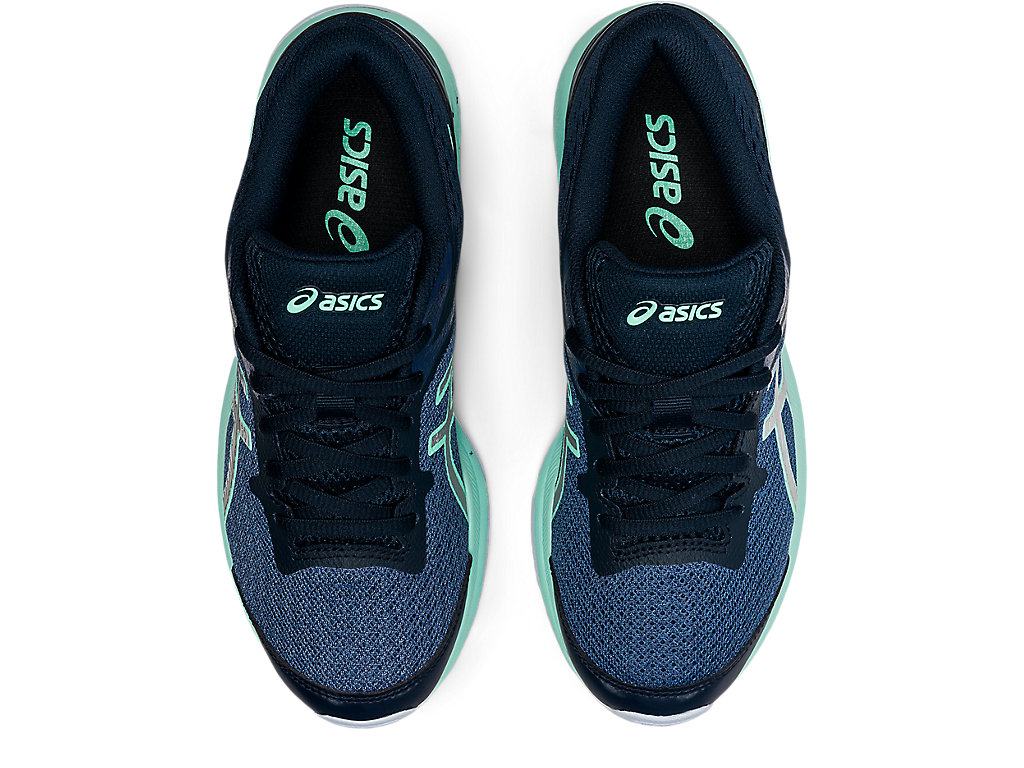 Running Shoes Asics Gt-1000 10 Grade School Criança Azuis Prateadas | 3102-HDTKI