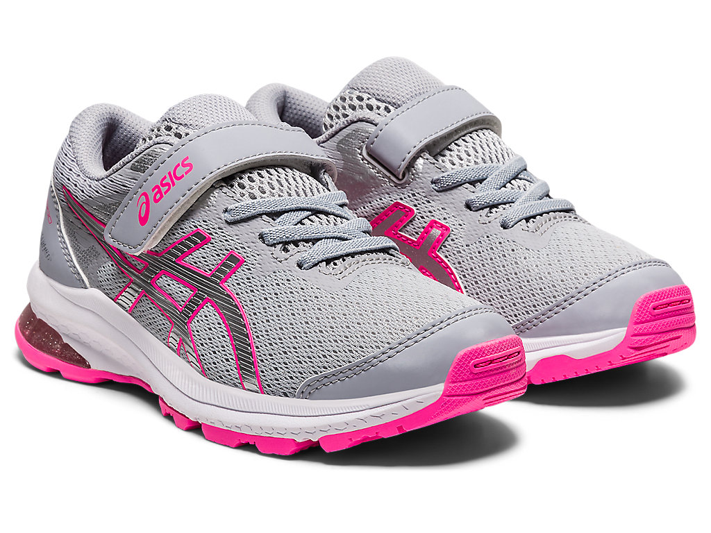 Running Shoes Asics Gt-1000 10 Pre-School Criança Cinzentas Prateadas | 7105-RCXSG