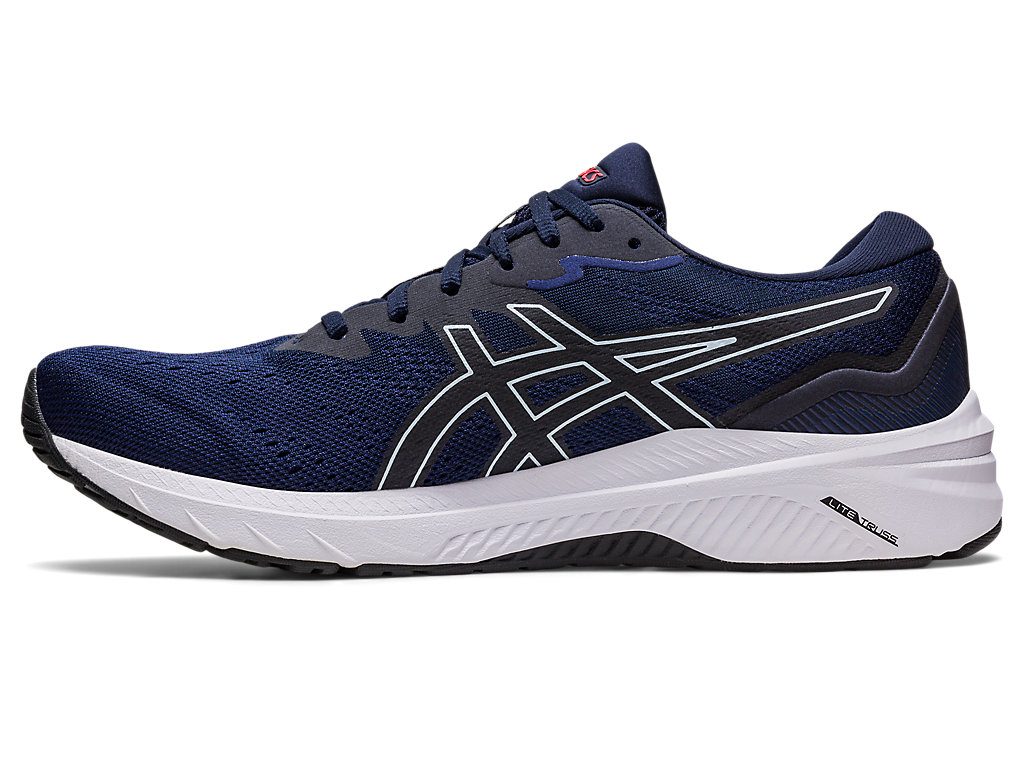 Running Shoes Asics Gt-1000 11 (2E) Masculino Azul Anil Azuis | 1953-WIDTB