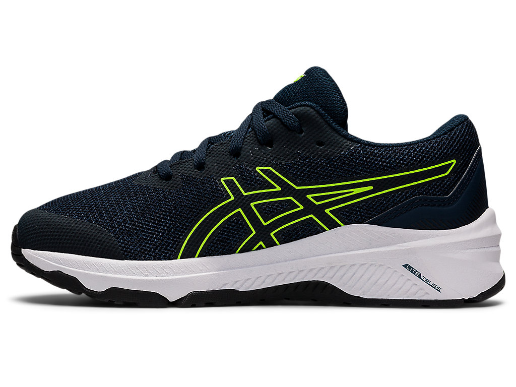 Running Shoes Asics Gt-1000 11 Grade School Criança Azuis Verdes | 1732-BKYRE