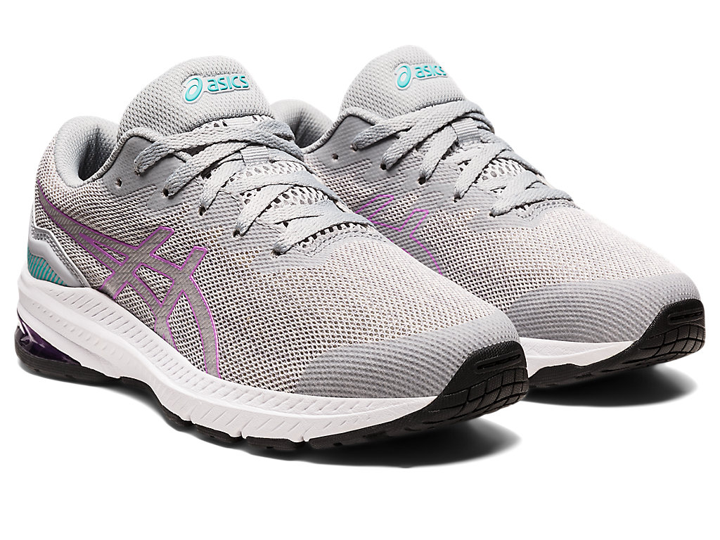 Running Shoes Asics Gt-1000 11 Grade School Criança Cinzentas Lavanda | 2670-PHKNL