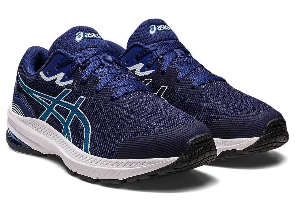 Running Shoes Asics Gt-1000 11 Grade School Criança Azul Anil Azuis Azuis | 9462-ALCIX