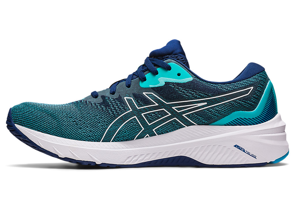 Running Shoes Asics Gt-1000 11 Masculino Menta Azuis | 0518-CTZJU