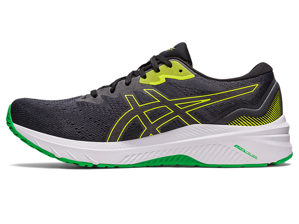 Running Shoes Asics Gt-1000 11 Masculino Pretas | 0971-GKEJY