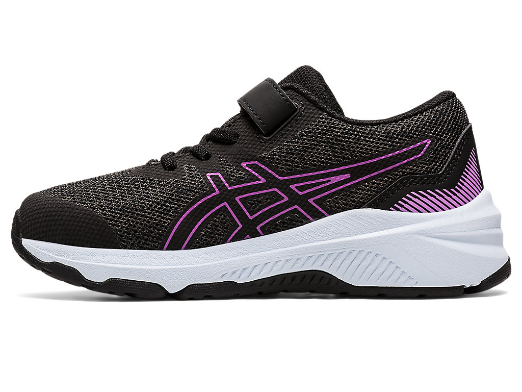 Running Shoes Asics Gt-1000 11 Pre-School Criança Cinzentas Escuro Roxo | 3651-NCLIS