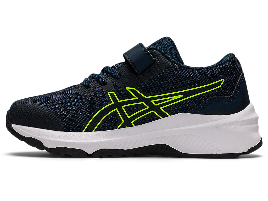 Running Shoes Asics Gt-1000 11 Pre-School Criança Azuis Verdes | 4178-YUMRL