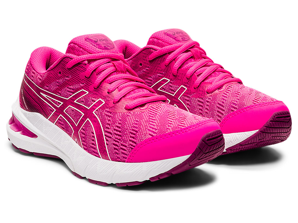 Running Shoes Asics Gt-2000 10 Grade School Criança Rosa Branco | 8096-PKQLM