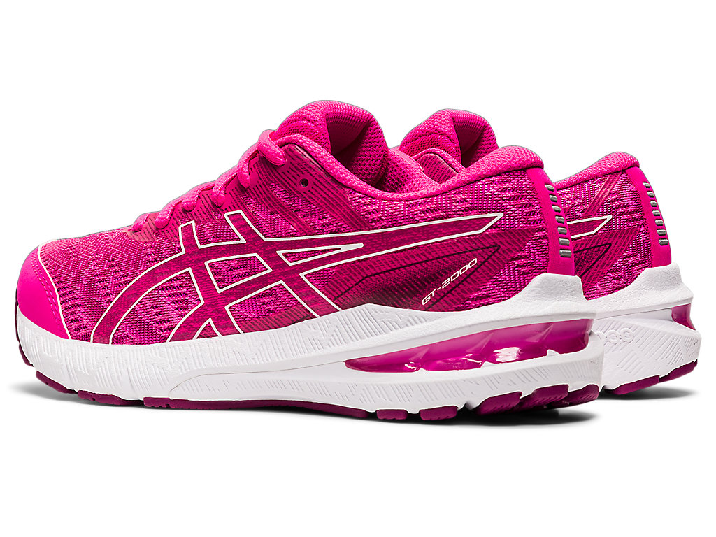 Running Shoes Asics Gt-2000 10 Grade School Criança Rosa Branco | 8096-PKQLM