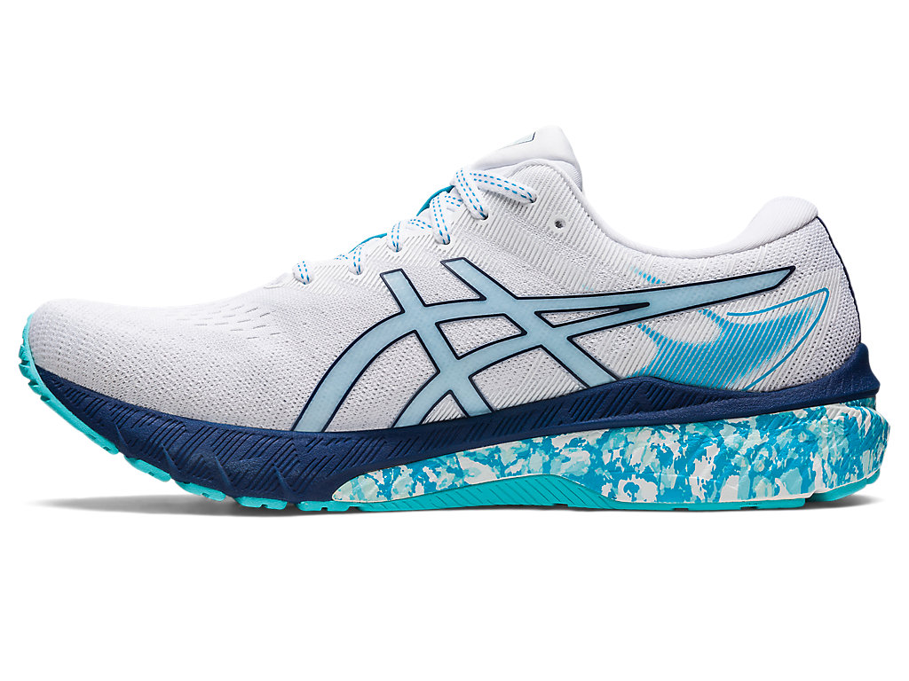 Running Shoes Asics Gt-2000 10 Masculino Branco Menta | 8740-TVULF