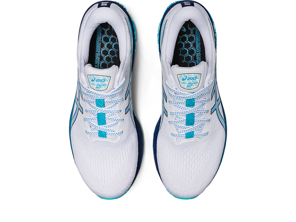 Running Shoes Asics Gt-2000 10 Masculino Branco Menta | 8740-TVULF