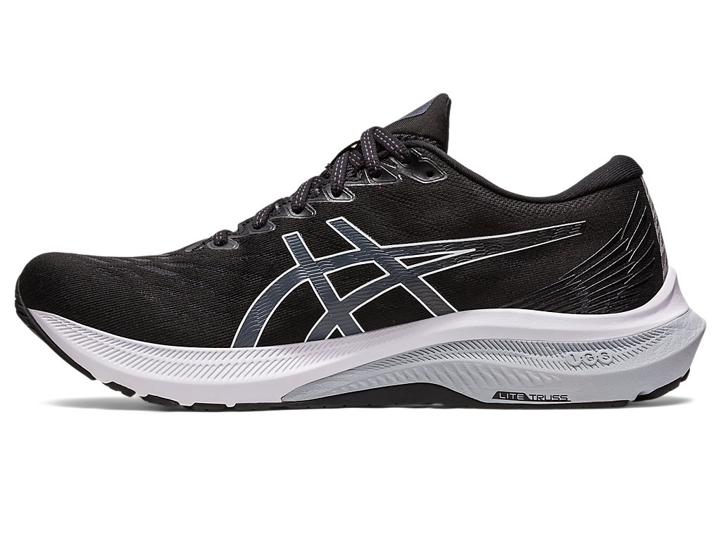 Running Shoes Asics Gt-2000 11 Extra Largos Masculino Pretas Branco | 4361-AJTNX