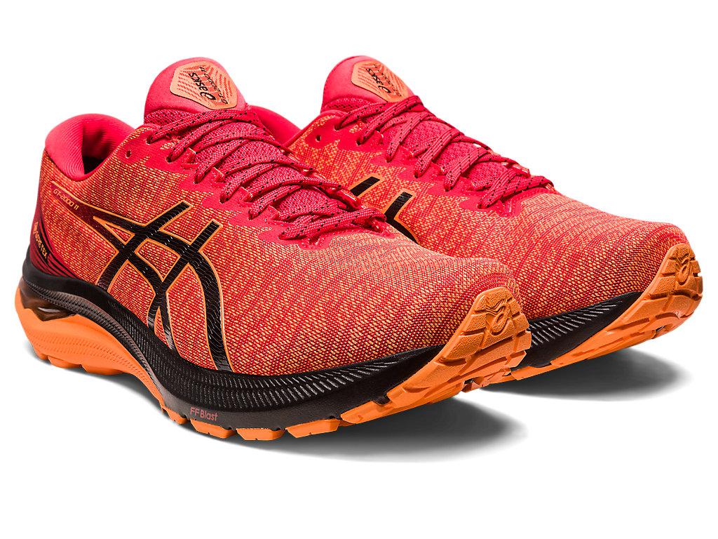 Running Shoes Asics Gt-2000 11 Gtx Masculino Vermelhas Pretas | 8439-NTBJG