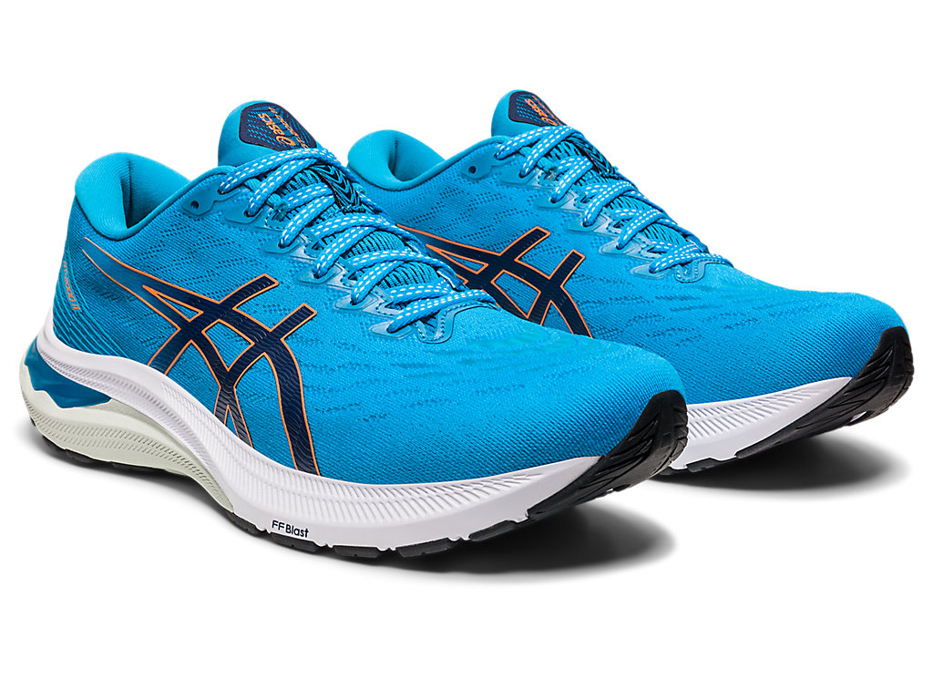 Running Shoes Asics Gt-2000 11 Largos Masculino Azuis Azul Anil Azuis | 1674-XELFW