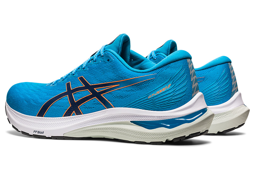 Running Shoes Asics Gt-2000 11 Largos Masculino Azuis Azul Anil Azuis | 1674-XELFW