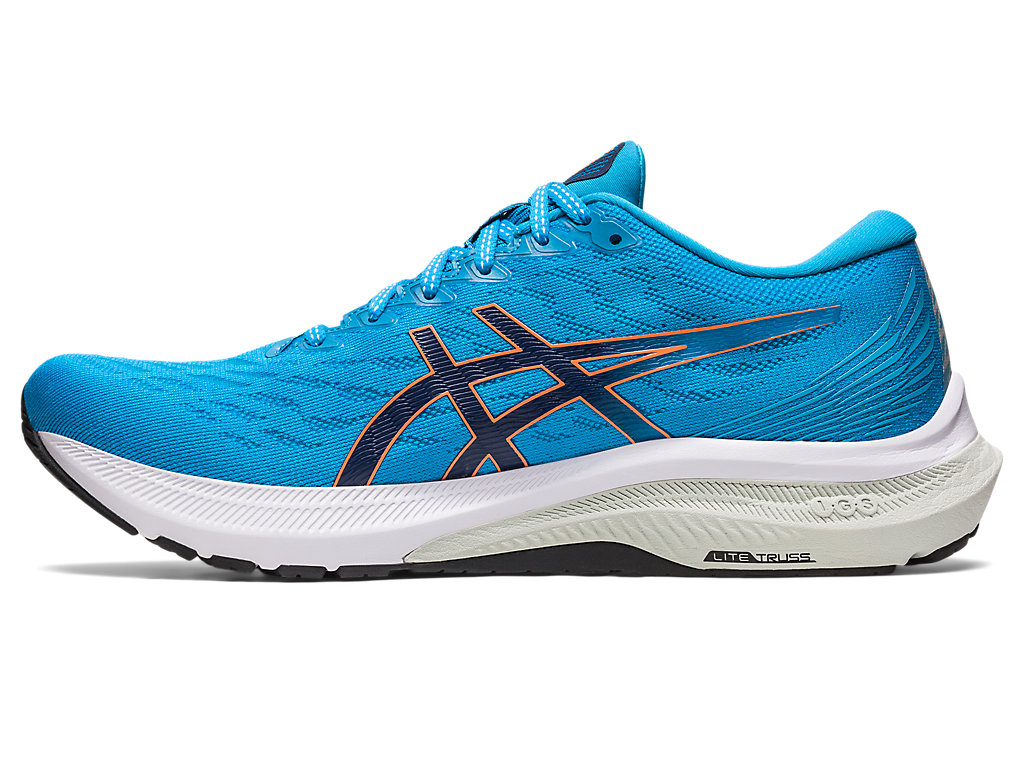 Running Shoes Asics Gt-2000 11 Largos Masculino Azuis Azul Anil Azuis | 1674-XELFW