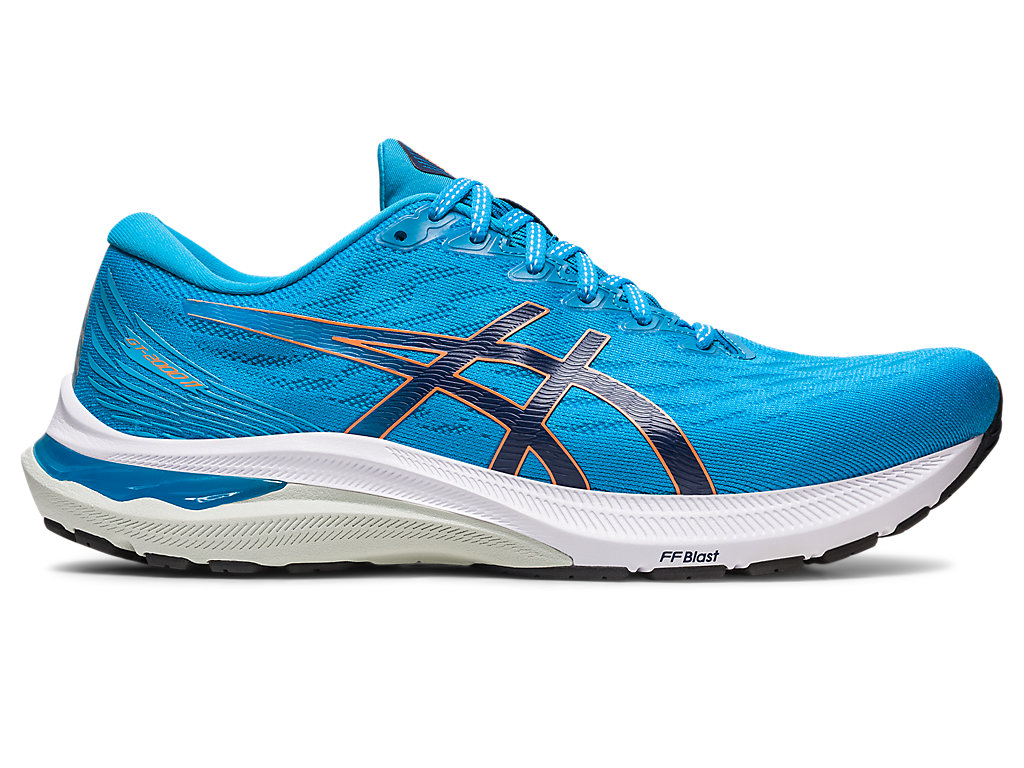 Running Shoes Asics Gt-2000 11 Largos Masculino Azuis Azul Anil Azuis | 1674-XELFW