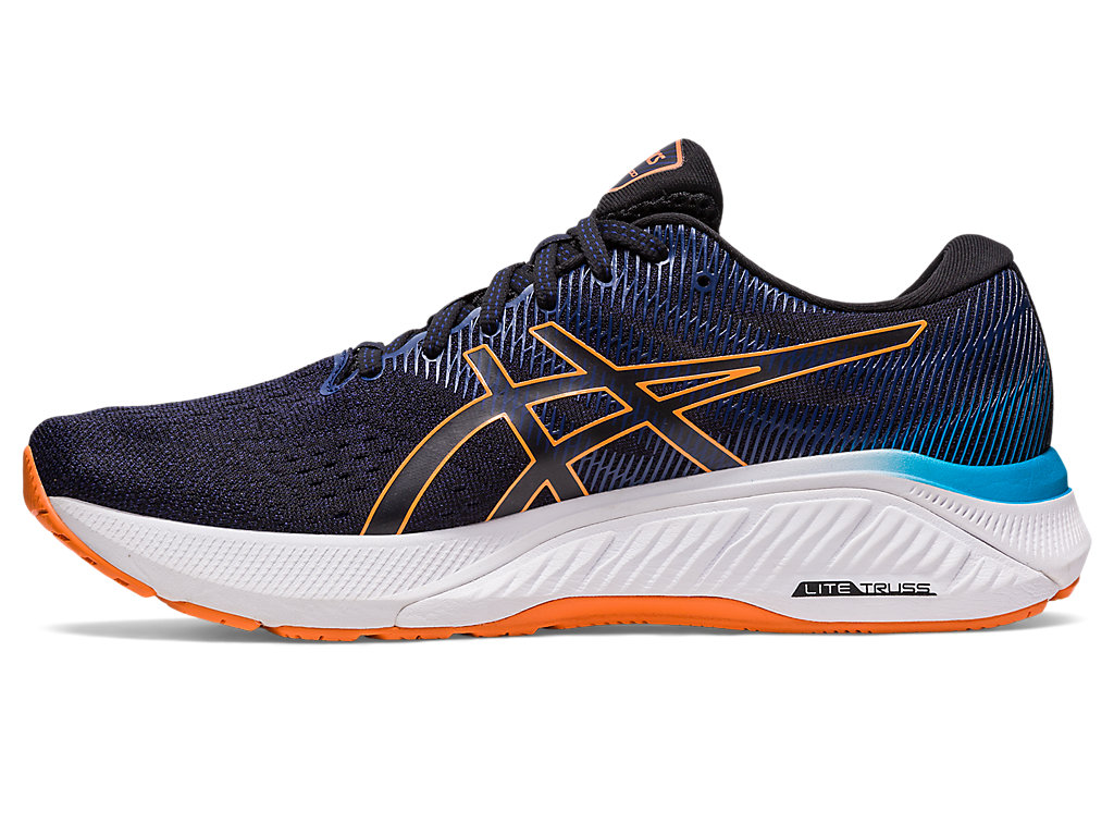 Running Shoes Asics Gt-4000 3 (2E) Masculino Pretas Laranja Coral | 7549-KOFZN