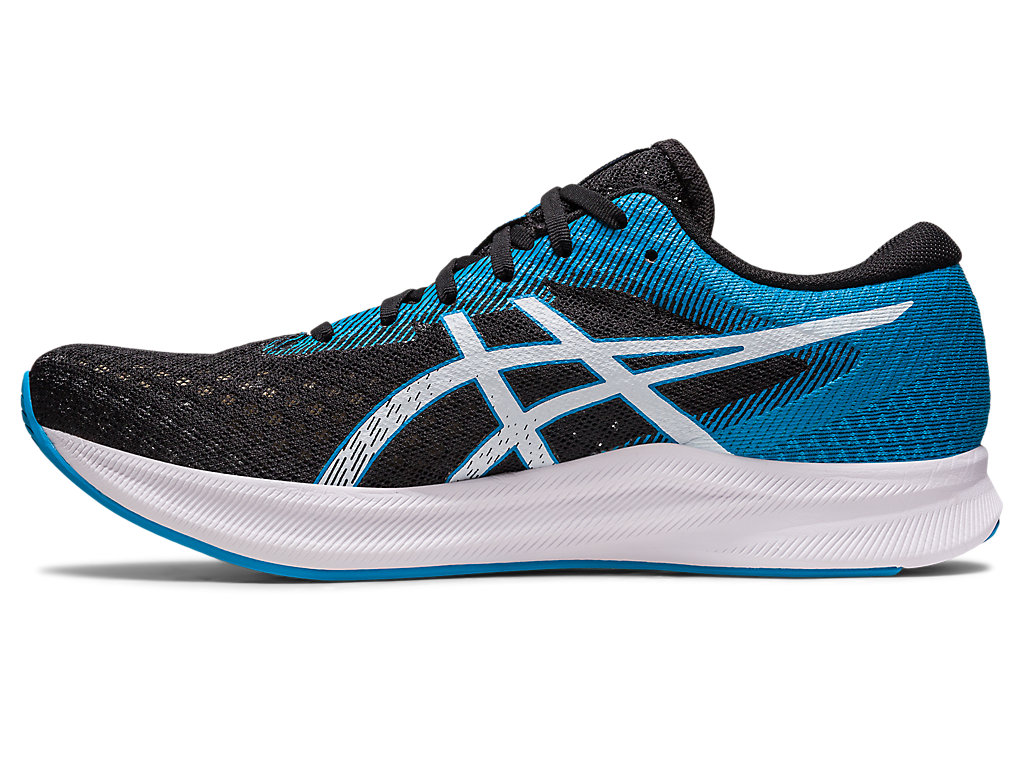 Running Shoes Asics Hyper Speed 2 Masculino Pretas Azuis | 2435-WQFZJ