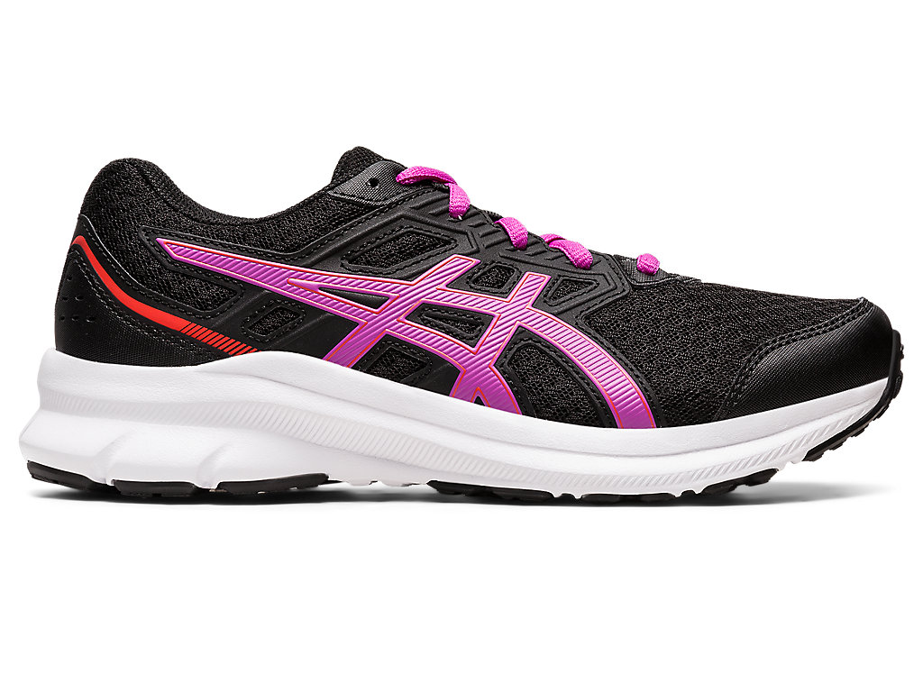 Running Shoes Asics Jolt 3 Grade School Criança Pretas Roxo | 6097-XOAPE