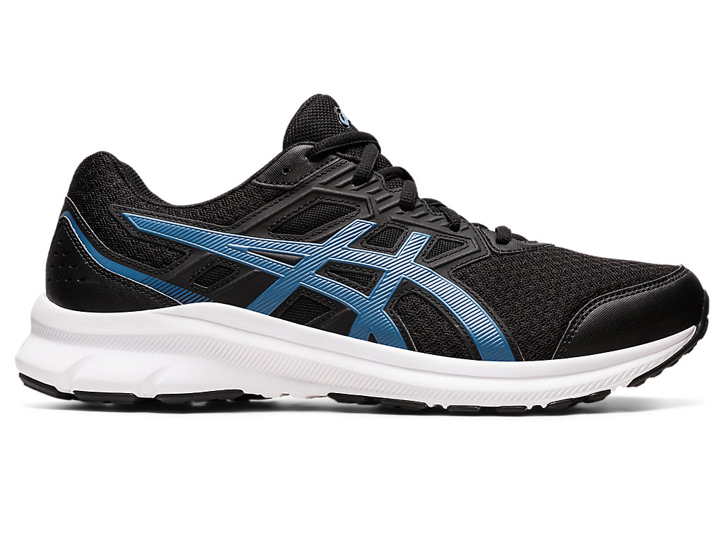 Running Shoes Asics Jolt 3 Masculino Pretas Azuis | 3205-XBGEQ