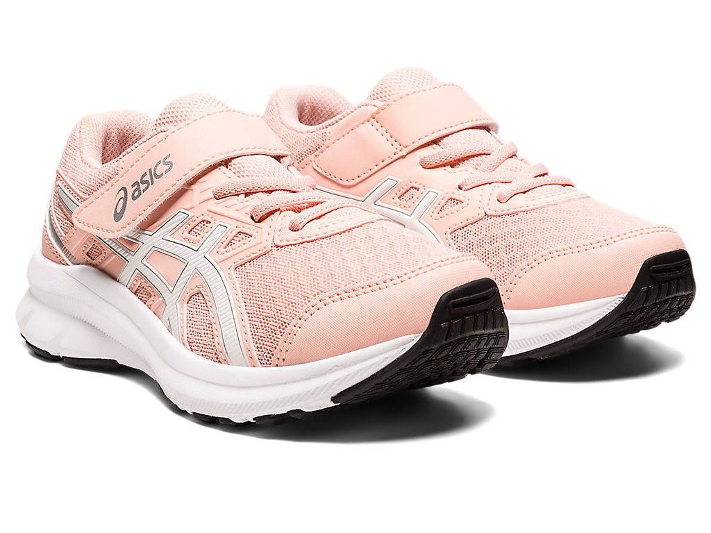 Running Shoes Asics Jolt 3 Pre-School Criança Rosa Branco | 5018-FKGML