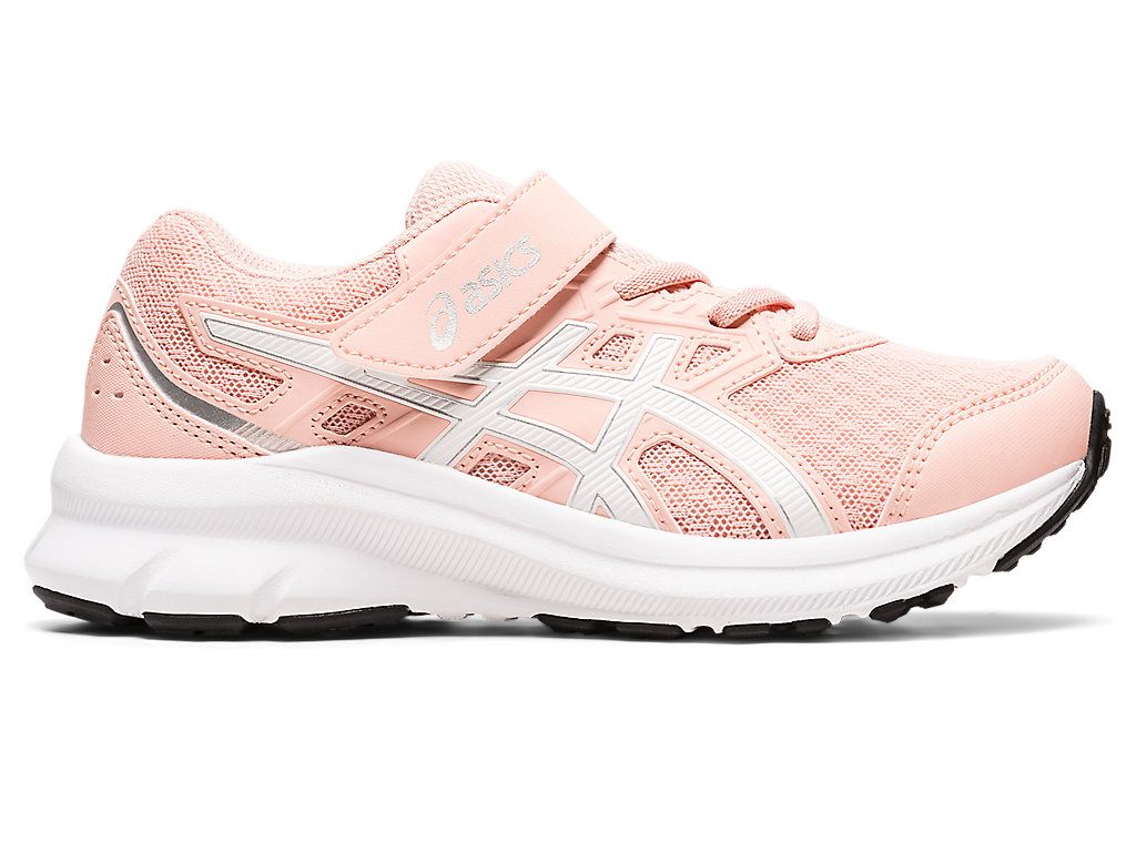 Running Shoes Asics Jolt 3 Pre-School Criança Rosa Branco | 5018-FKGML