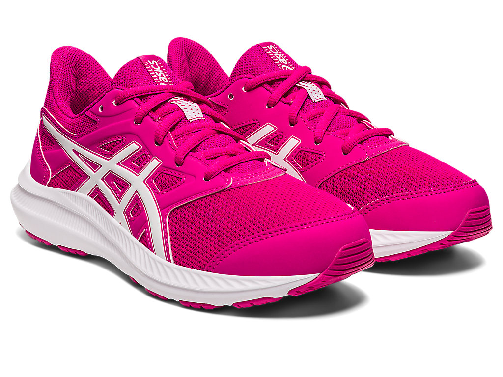 Running Shoes Asics Jolt 4 Grade School Criança Rosa Branco | 5234-OLBEH