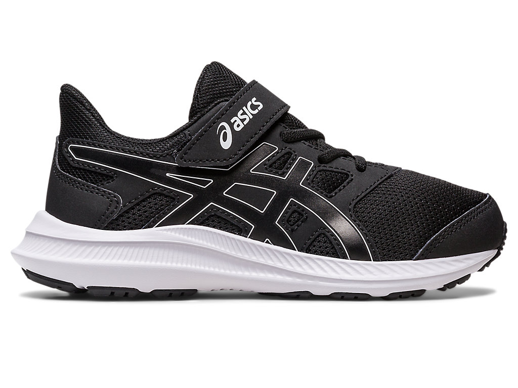 Running Shoes Asics Jolt 4 Pre-School Criança Pretas Branco | 9430-AFYJX