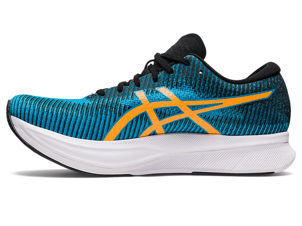 Running Shoes Asics Magic Speed 2 Masculino Azuis Laranja | 9845-OAZPN