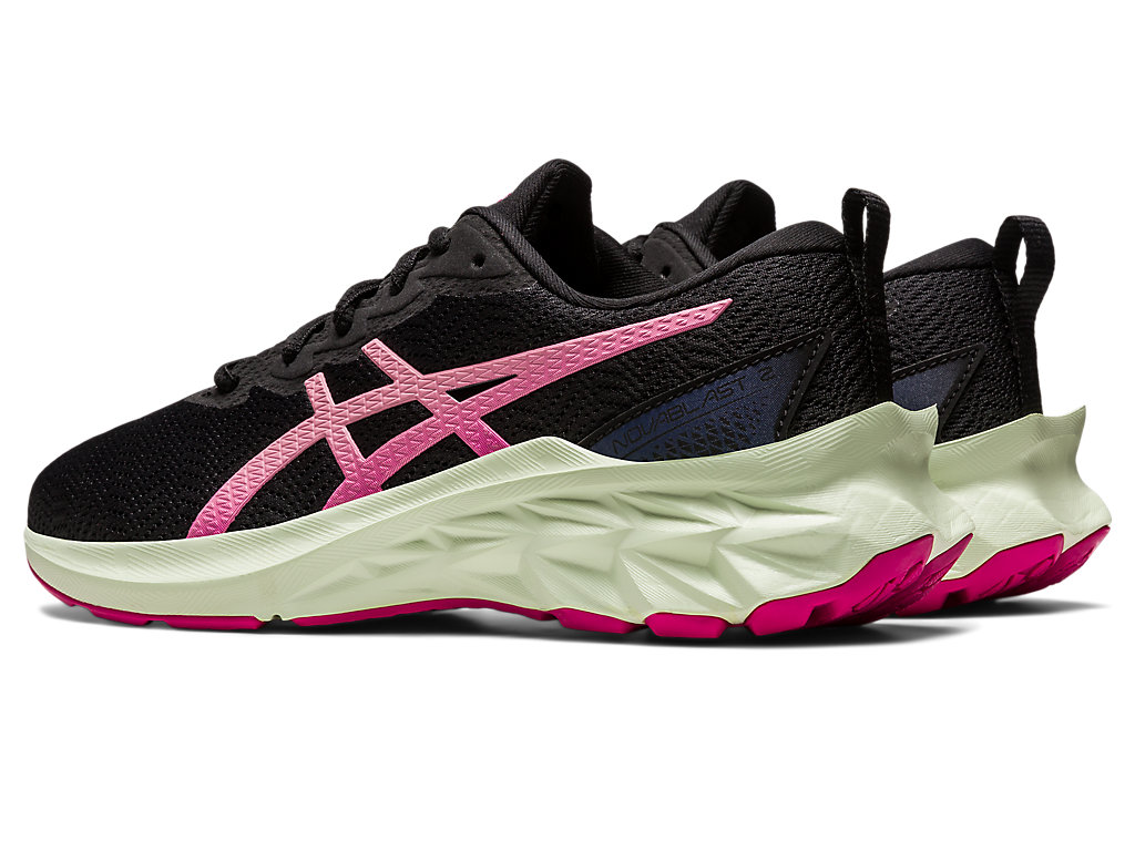 Running Shoes Asics Novablast 2 Grade School Criança Pretas | 4390-TXRHC