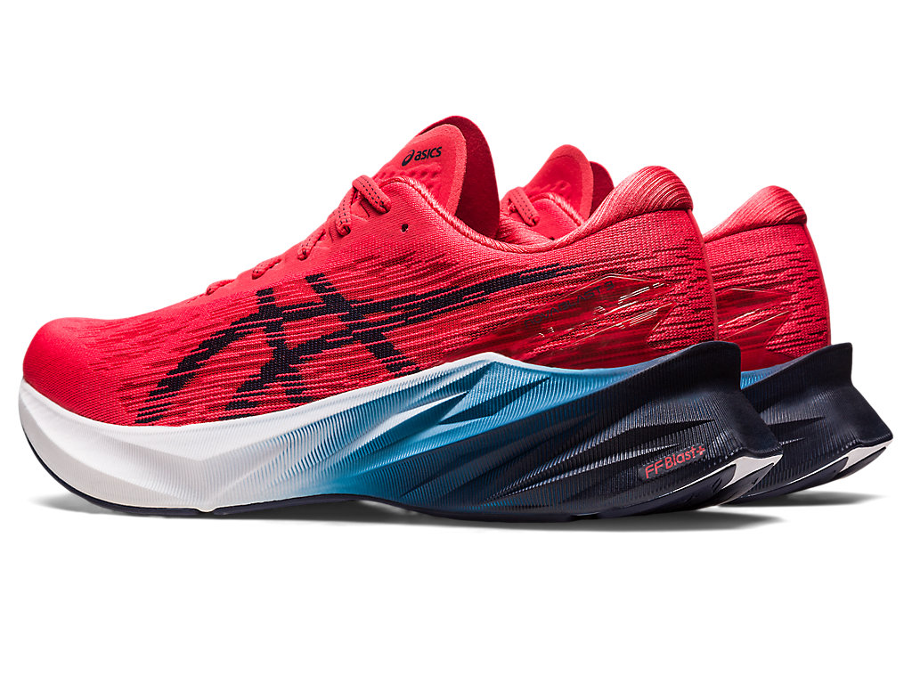 Running Shoes Asics Novablast 3 Masculino Vermelhas | 1283-UGAJN