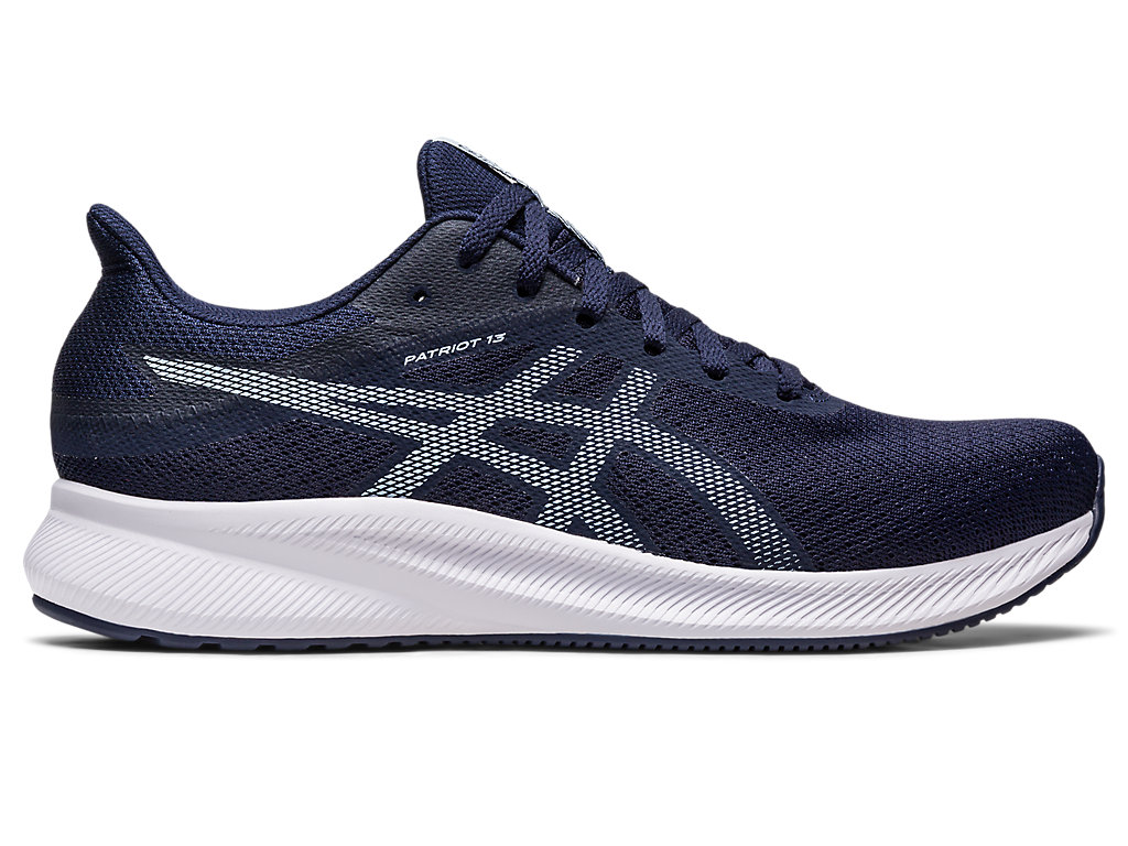 Running Shoes Asics Patriot 13 Masculino Azuis | 1690-VHQMB