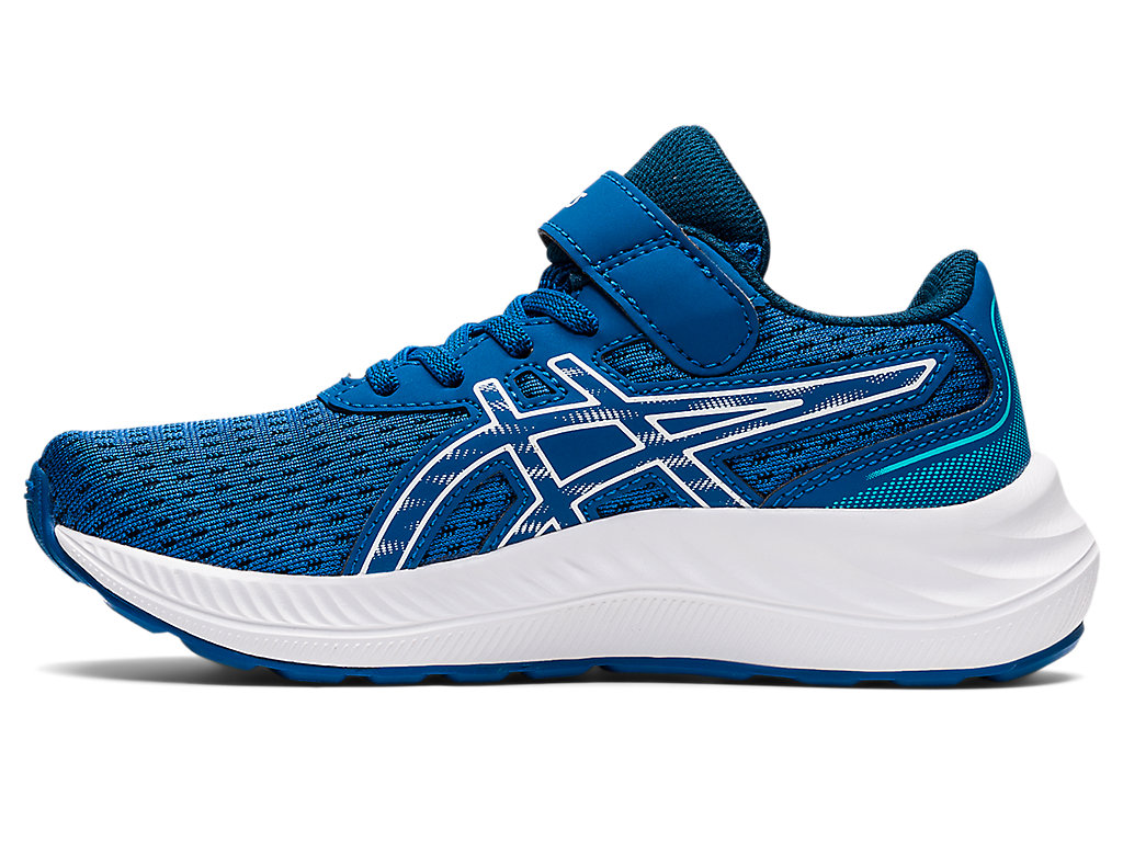 Running Shoes Asics Pre Excite 9 Pre-School Criança Branco | 1296-AYEGR