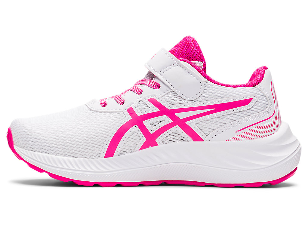 Running Shoes Asics Pre Excite 9 Pre-School Criança Branco Rosa | 8135-JRPLC