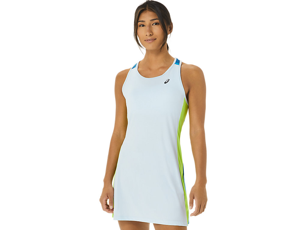 Saias Asics Court Gráficas Feminino Azuis Azuis | 5134-NEVGI