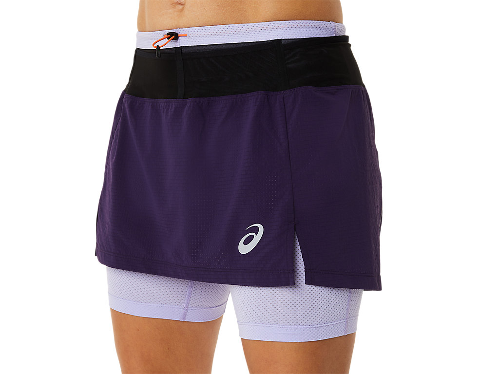 Saias Asics Fujitrail Skort Feminino Roxo Escuro | 8096-ERNBV