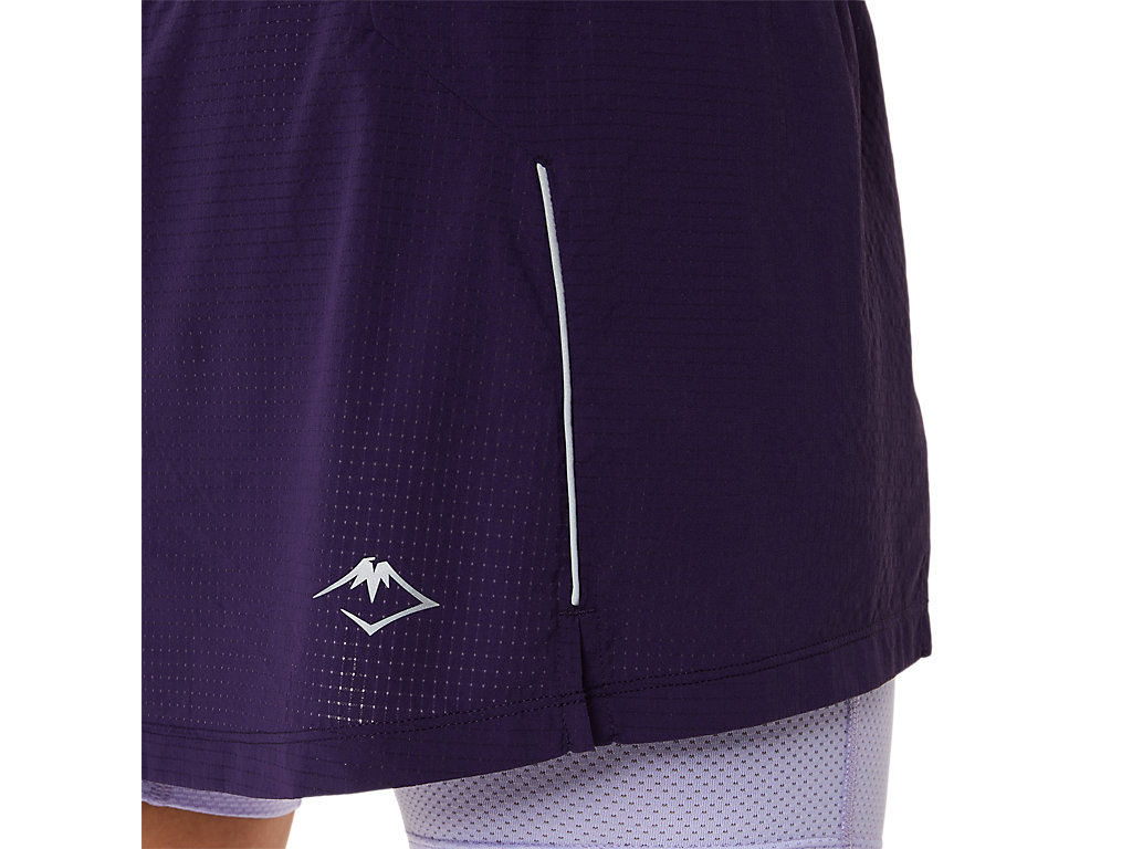 Saias Asics Fujitrail Skort Feminino Roxo Escuro | 8096-ERNBV