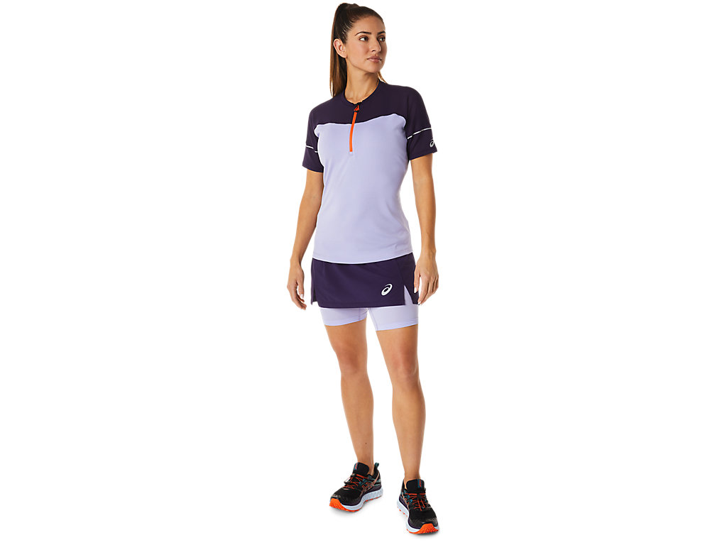 Saias Asics Fujitrail Skort Feminino Roxo Escuro | 8096-ERNBV