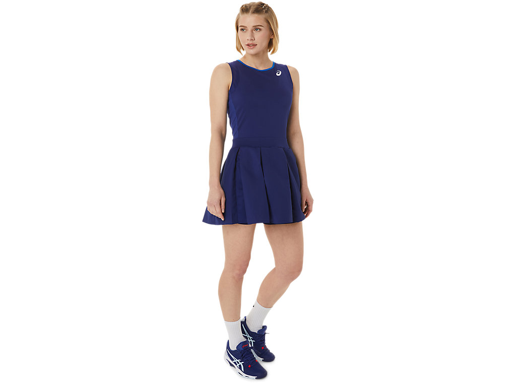 Saias Asics Match Feminino Azuis | 5389-KMQBA