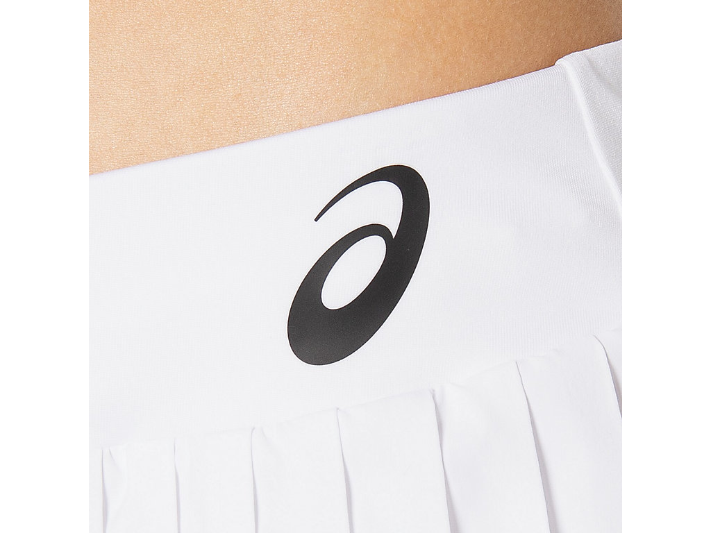 Saias Asics Match Pleats Skort Feminino Branco | 8305-FMYAT