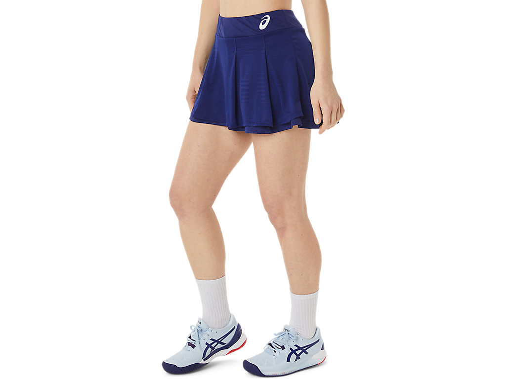 Saias Asics Match Skort Feminino Azuis | 0741-OUENX